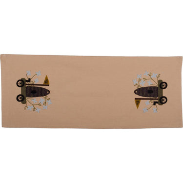 Honey Bee Table Runner Nutmeg TRJM0029 - The Fox Decor